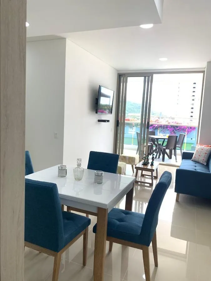 Апартаменты Apartamento Samaria Pozos Colorados 6 Personas 2Hb Santa Marta